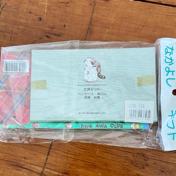 Raccoon Rascal Mini Stationary Set - RARE - Picture 3 of 4